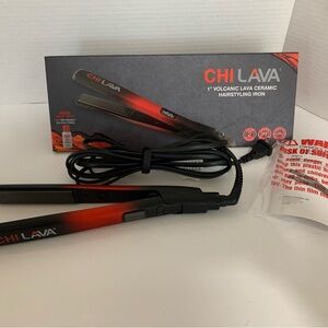 CHI Lava 1” Volcanic Ceramic Flatiron hair flat iron